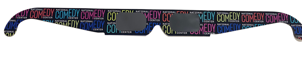 National Comedy Center Eclipse Glasses