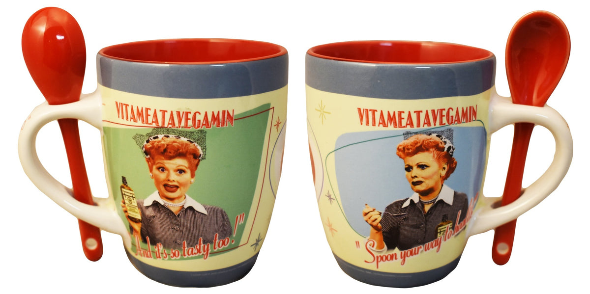 Vitameatavegamin Mug w/ Spoon