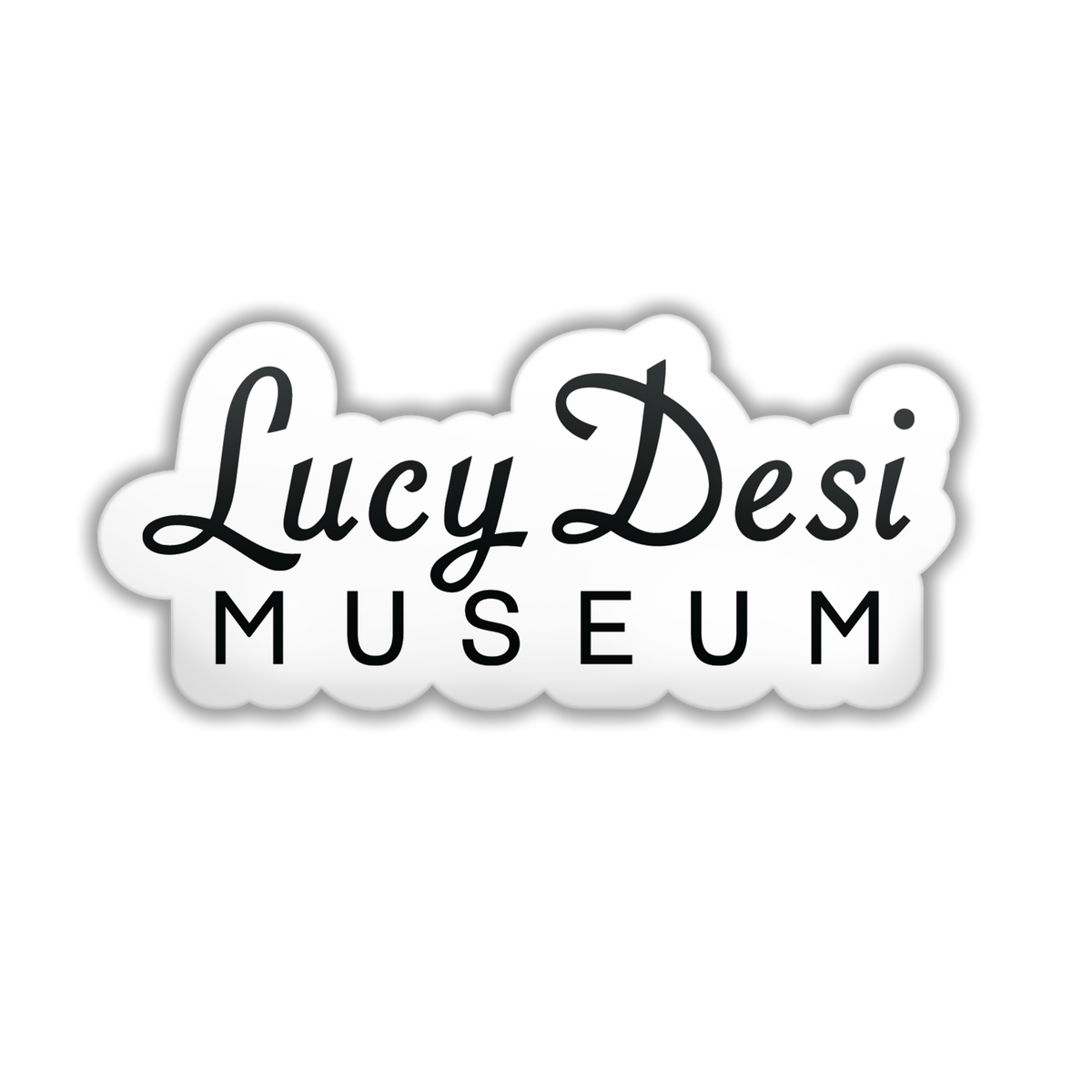 Lucy Desi Museum Logo Sticker