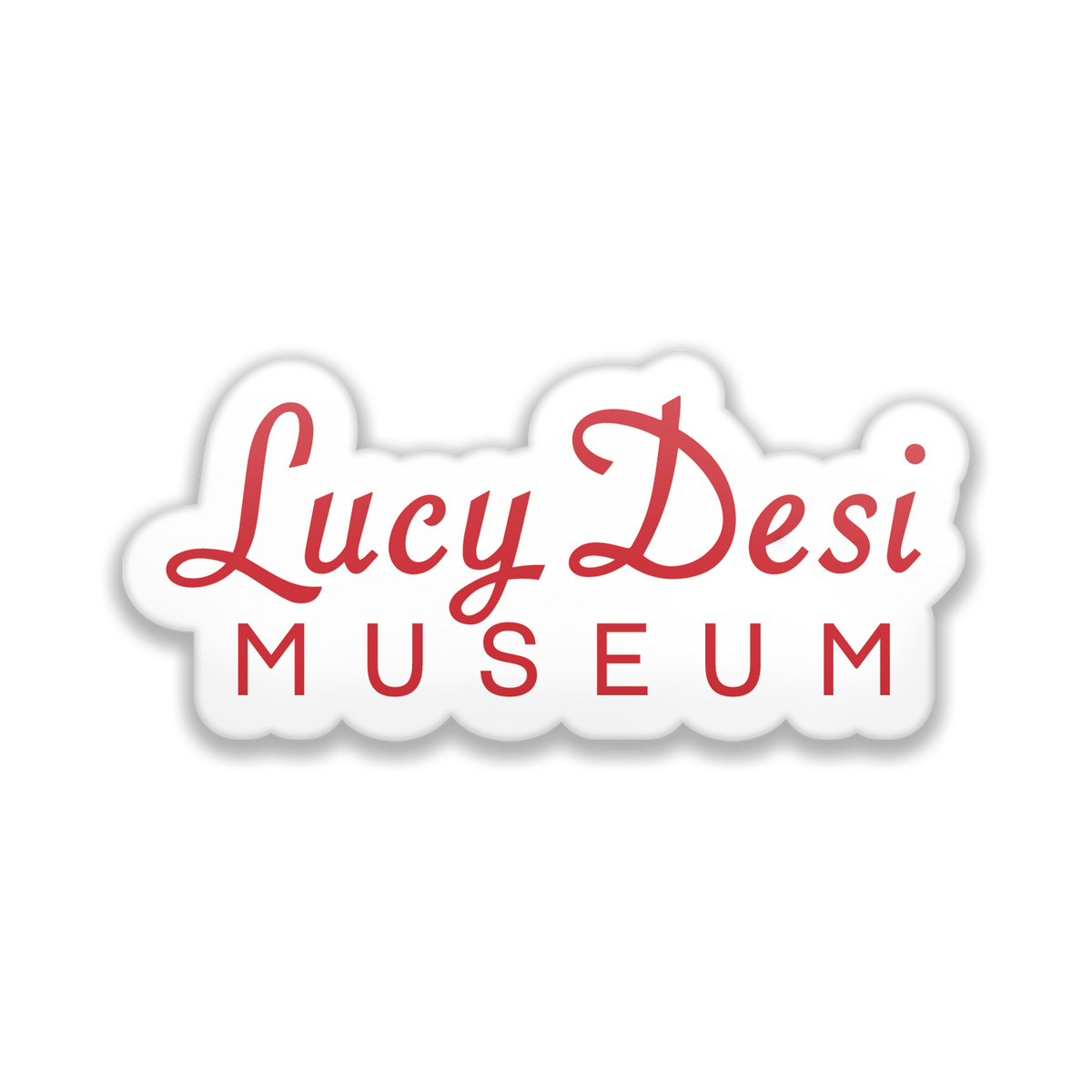 Lucy Desi Museum Logo Sticker