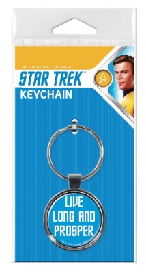 Star Trek: Live Long &amp; Prosper Keychain