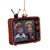 Lucy & Ethel Glass TV Ornament