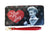 I Love Lucy: Black & Red Wallet