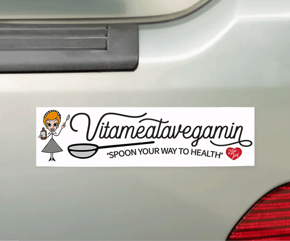 Vitameatavegamin Bumper Sticker